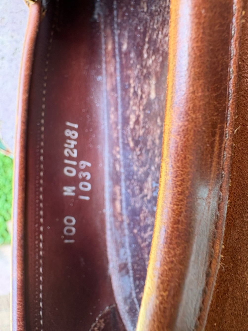 Men’s Vintage Cole Haan Vibram Leather Loafers Size 10 - Picture 12 of 12